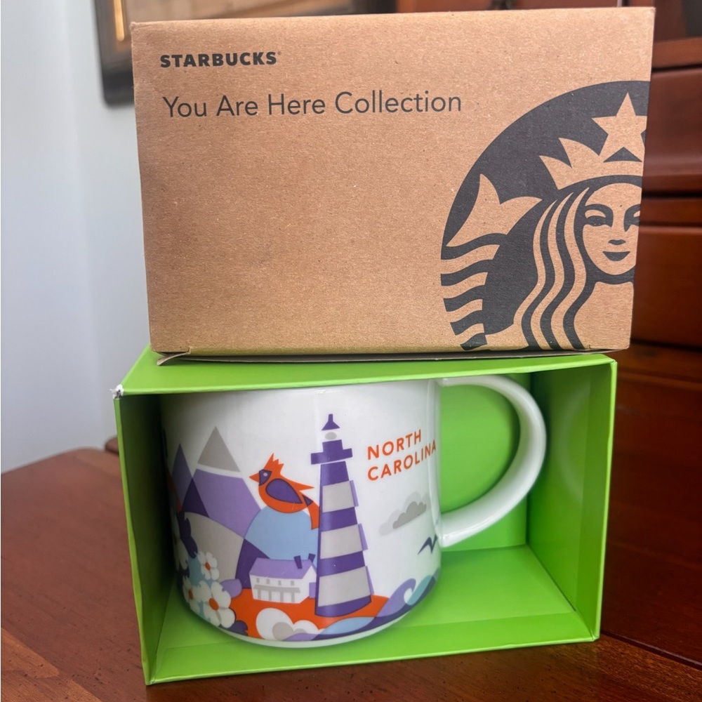 Starbucks You Are Here North Carolina Mug